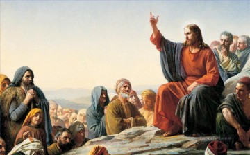 Religieuse œuvres - Christ sur le roc
